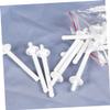 HONMEET 20pcs Nose Wax Alicators Plastic Wax Sticks No Burr Safe for Nose Hair Removal Salon Home view 2