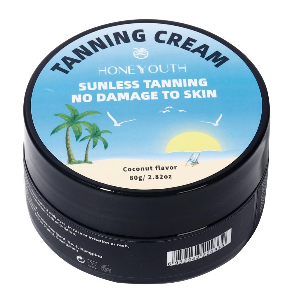 Self Tanning Lotion for Face & Body - Instant Natural-Looking Tan, Streak-Free Formula with Moisturizing Argan Oil, No Sun Needed, Coconut, 2.82oz (Bronzed)