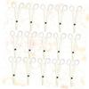 Healeved 15pcs Disposable Piercing Pliers Plastic Forceps for Body Piercing Use Diagonal Pliers with Smooth Puncture Action view 3