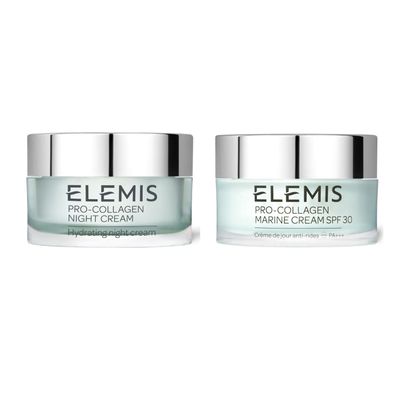 ELEMIS Pro-Collagen Night Cream and Pro-Collagen Marine Cream SPF 30