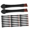 ARTSEWPLY 20pcs Dual-ended Eyeshadow and Eyebrow Brushes Professional Makeup Tool for Effortless Brow Shaping and Eyeshadow Application for Daily Use and Special Occasions view 1