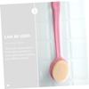 ADOCARN Long Handle Bath Brush Shower Scrubber for Cleaning Body Brush Soft Bristles Back Scrubber for Shower Portable Ergonomic Design view 3