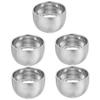 PAMINGONO 5pcs Shaving Bowl for Men Shaving Mug Comfortable Grip Convenient Household Shave Bowl for Smooth Lathering and Easy Use view 1