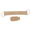 Baluue 2pcs Exfoliating Back Scrubber Bath Gloves Sisal Material Dead Skin Remover Soft Body Scrub Shower Mitts view 1