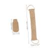 Baluue 2pcs Exfoliating Back Scrubber Bath Gloves Sisal Material Dead Skin Remover Soft Body Scrub Shower Mitts view 2