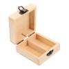 NULYLU Storage Box Wooden Compartment Holder for Bottles Organizer for Essentials Design for Home Travel Use view 1