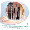 NULYLU Stackable Makeup Organizer Eyebrow Pencil Holder Cosmetics Storage Rack Makeup Brush Display Case Home Accessory view 4