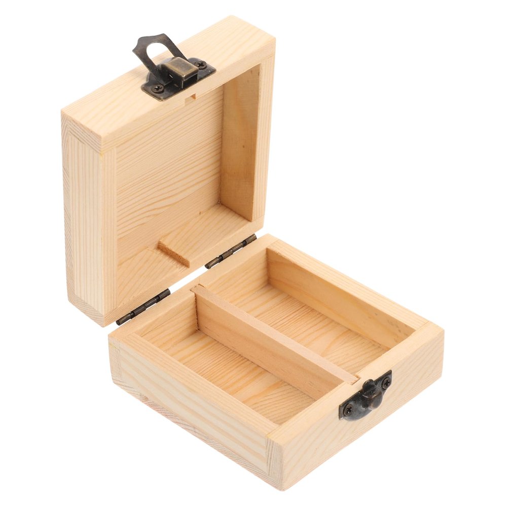 SOESFOUFU Essential Oil Bottle Container Small Bottle Box Wooden Essential Oil Storage Case