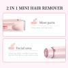 Bikini Trimmer for Women - Painless Electric Razors for Silk Skin,Cordless Body Shaver for Trip, Wet/Dry Shaver Groomer, Replaceable Blade Heads, IPX7 Waterproof&Easy Cleaning, USB Charge(Pink) view 3