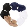 HAPINARY 4pairs Moisturizing Heel Covers Gel Heel Protectors for Women Men Elastic Socks view 1