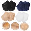 HAPINARY 4pairs Moisturizing Heel Covers Gel Heel Protectors for Women Men Elastic Socks view 4