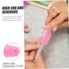 BESPORTBLE 8pcs Metal Folding Nail Files for Natural Gel Nails Double-Sided Buffer Manicure Files for Manicure view 2
