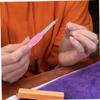 BESPORTBLE 8pcs Metal Folding Nail Files for Natural Gel Nails Double-Sided Buffer Manicure Files for Manicure view 3
