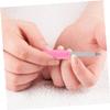 BESPORTBLE 8pcs Metal Folding Nail Files for Natural Gel Nails Double-Sided Buffer Manicure Files for Manicure view 4