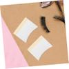 HAKIDZEL 40pcs Makeup Remover Pads for Eyelash Extensions Portable Non-Woven Cotton Wipes for Effortless Eye Makeup Removal and Eye Care for Travel view 4