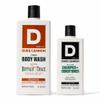 Duke Cannon Supply Co. 2-in-1 Tea Tree Hair Wash & Bourbon Body Wash Bundle - Masculine Scent - Gentle Cleansing Hair Wash - Deep Cleaning Body Cleanser - Bourbon Body Wash/ Tea Tree 2-1 - 2 Pack view 1