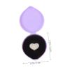 Beatifufu 3pcs Makeup Brush Cleaner Sponge Cleaning Tool for Makeup Brushes and Sponges Powder Removal Chic Design for Efficient Cosmetic Care view 2
