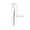 BESPORTBLE 2pcs Folding Fan Eyelash Brush for Lower Eyelash Makeup Travel Eyebrow Makeup Brush for Girls view 2