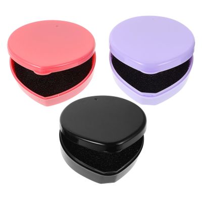 HAKIDZEL 3pcs Elegant Makeup Brush Cleaner Box Versatile Sponge Brush Cleaning Mat Dry Wet Cosmetic Cleaner for Thorough Residual Powder Removal Stylish Design for Vanity
