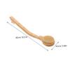 ARTSEWPLY 2pcs Shower Body Brush Long Handle Bath Brush for Wet Dry Scrubbing Exfoliating Skin Back Scrubber for Women view 2