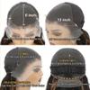 Yaolahe 20 Inch 13X6 Honey Blonde Ombre Lace Front Wig Human Hair 200 Density T1B/30 Highlight Body Wave Lace Front Wigs Human Hair view 3