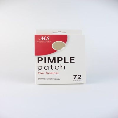 MS Hydrocolloid Acne Pimple Patches, Covering Zits And Blemishes, Invisible Waterproof Spot Acne Healing Patch For Face, Spot Stickers For Face And Skin, Skin Care Salicylic Ingredients (72 count)