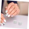 Baluue 50pcs Professional Nail Art Tofu Blocks Makeup Sponges Nonstick Design Blending Puff for Stipple view 4