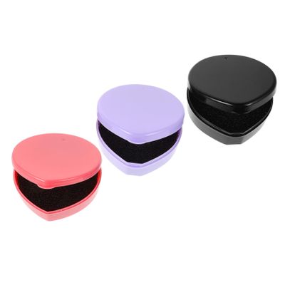ARTSEWPLY 3pcs Cosmetic Brush Cleaner Case with Sponge Quick Dry and Wet Makeup Brush Cleaning Box Stylish Design for Efficiently Powder