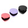 ARTSEWPLY 3pcs Cosmetic Brush Cleaner Case with Sponge Quick Dry and Wet Makeup Brush Cleaning Box Stylish Design for Efficiently Powder view 1