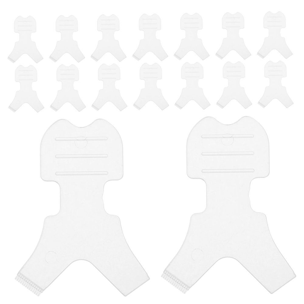 Healeved 50pcs y Comb Eyelash Applicator Tool for Lash Extensions and Perming Eyelash Brush and Separator for Natural Curl and Lift