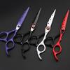 4 Color Professional 440c 6 '' Cut Hair Scissors Cutting Barber Haircut thinning Shears Hairdressing Scissors Set, view 4