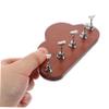 Nail Display Holder for Press on Nails, Walnut Wood, Halloween view 2