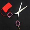 Hair Cutting Shears, Professional Hair Shears Finger Slippery Scrapbooking Cutting Scissors Straight Hair Scissors Professional view 3