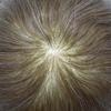 Toupee For Men Hair Pieces Real Human Hair Swiss Lace Men's Toupee European Human Hair Units For Men Hairpieces Hair Systems8x10-100% density#430#4 MEDIUM BROWN+30% GREY view 4