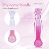 VANEST Replacement Handle Compatible with Gillette Venus, Comfort Glide Razor Handle Non-slip Ergonomic Handles for Women (Hot Pink) view 3