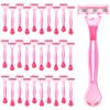 Lasnten 60 Pcs Women's Disposable Razors Bulk 3 Blades Sensitive Skin Razors for a Smooth and Comfortable Shave view 1