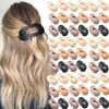 100PCS Flat Claw Clips for Women, French Design Flat Hair Clips view 1