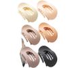 100PCS Flat Claw Clips for Women, French Design Flat Hair Clips view 2