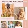 100PCS Flat Claw Clips for Women, French Design Flat Hair Clips view 3
