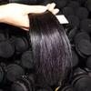 100% Brazilian Virgin Unprocessed Human Hair Straight 3 Bundles Weave Wefts Weaving Remy Hair Extensions Double Weft 100g/Bundle Natural Color (Straight, 14 16 18inch) view 2