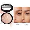 AKARY Baked Powder Foundation, Oil Control Correcting Foundation, Buildable Light to Medium Coverage - Demi-Matte Natural Flawless Finish Smooth Lightweight Setting Powder Palette, 01 Porcelain view 3