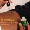 ASTE Ayurvedic Navel Oil for Belly Button, Navel Oiling with Castor, Ginger, Shatavari & Neem | Vegan Belly Button Oil for Skin Nourishment, Sleep & Wellness Ritual | (0.68 oz) view 4
