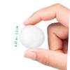HONMEET Disposable Medical Cotton Balls 400pcs Soft Fluffy for Makeup Face Pads view 2