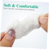 HONMEET Disposable Medical Cotton Balls 400pcs Soft Fluffy for Makeup Face Pads view 3