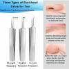 Acssart Blackhead Tools,Acssart Tweezers, Stainless Steel Blackhead Remover, Pimple Acne Remover Kit,Professional Facial Comedone Pimple Extractor Tool Kit view 3