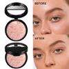 AKARY Baked Powder Foundation, Oil Control Correcting Powder Foundation, Buildable Light to Medium Coverage - Demi-Matte Natural Flawless Finish Smooth Lightweight, 06 Deep view 4