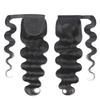 Datanala Brazilian Virgin 100% Remy Body Wave Human Hair Ponytail Extension with Magic Paste Warp Around 18Inch Body Wave Ponytail Extension Natural Color for Black Women view 2