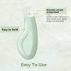 Wanocean Blackhead Remover Tool for Face Nose,Face Spatula for Facial Cleansing, Silicone Face-Scraper,Skin Care Tool, Birthday Gifts for Mom Wife Daughter Men Women(Green) view 3