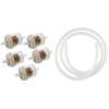 Diamond Microdermabrasion Machine Filters 5 pcs & 39in Silicone Tube Bundle view 1