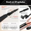 5D Silk Fiber Lash Mascara Extension Voluminous Fiber Mascara Long-Lasting Waterproof, Smudge-Proof Curling Formula view 4